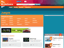 Tablet Screenshot of juegos.interbusca.com