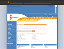 Tablet Screenshot of directorio.interbusca.com