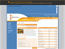 Tablet Screenshot of divisas.interbusca.com